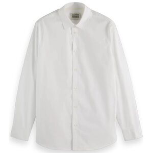 Scotch & Soda Slim Classic White Dress Shirt